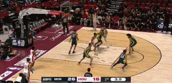 🏀NBA夏联战报:谢泼德20分9失误 迪林21中6得15分 森林狼93-83火箭